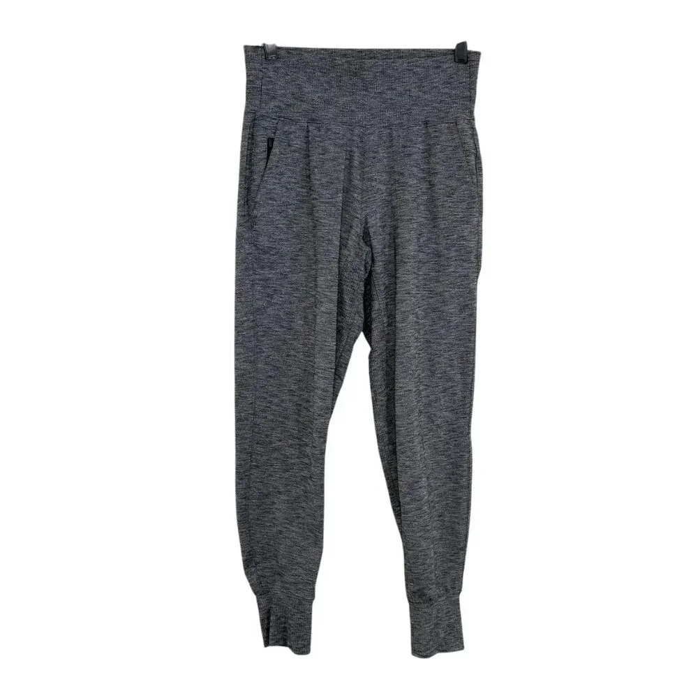 Athleta Gray Heathered Pull On High Rise Venice Joggers Women's Size XS